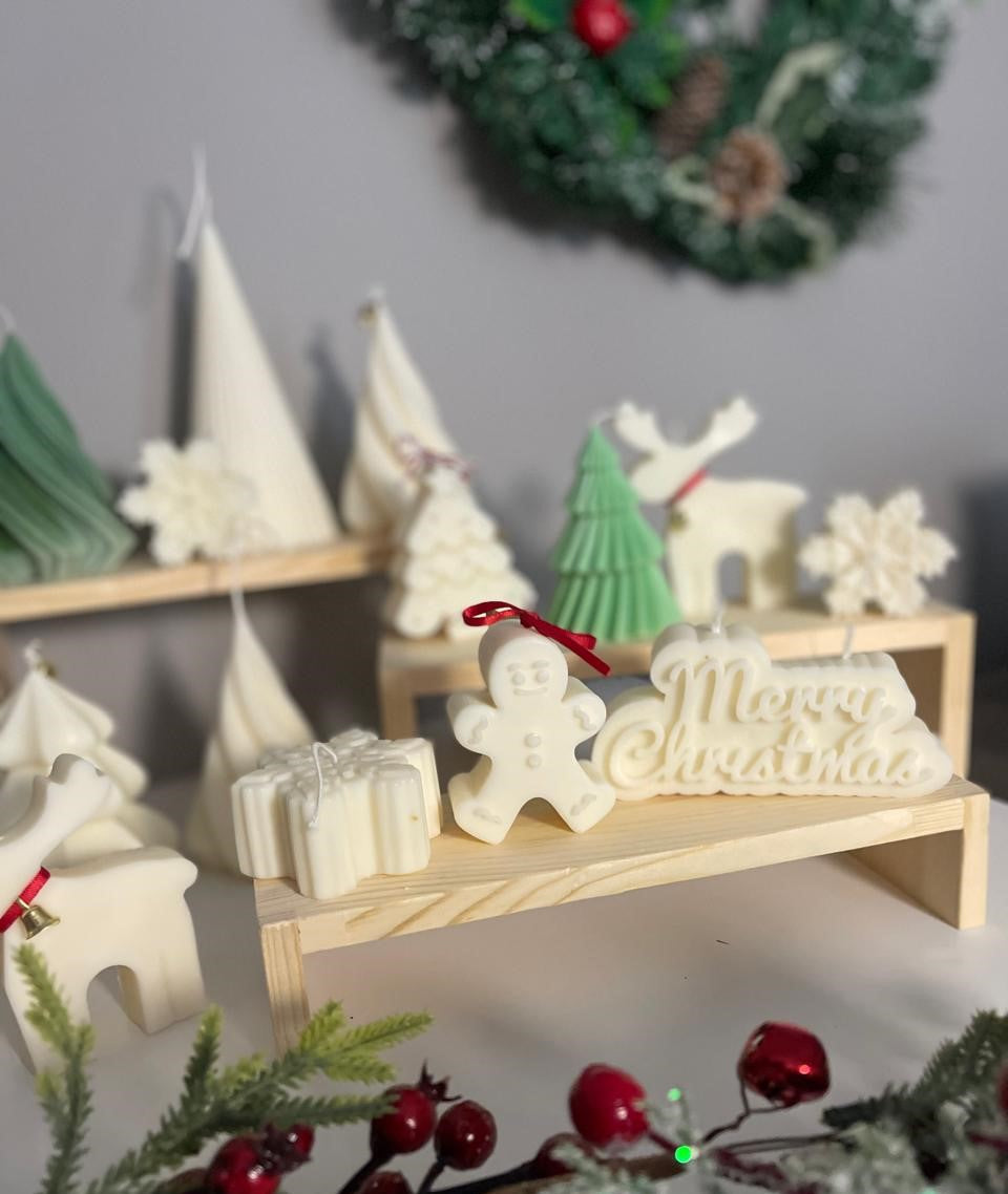 Merry Christmas Candle