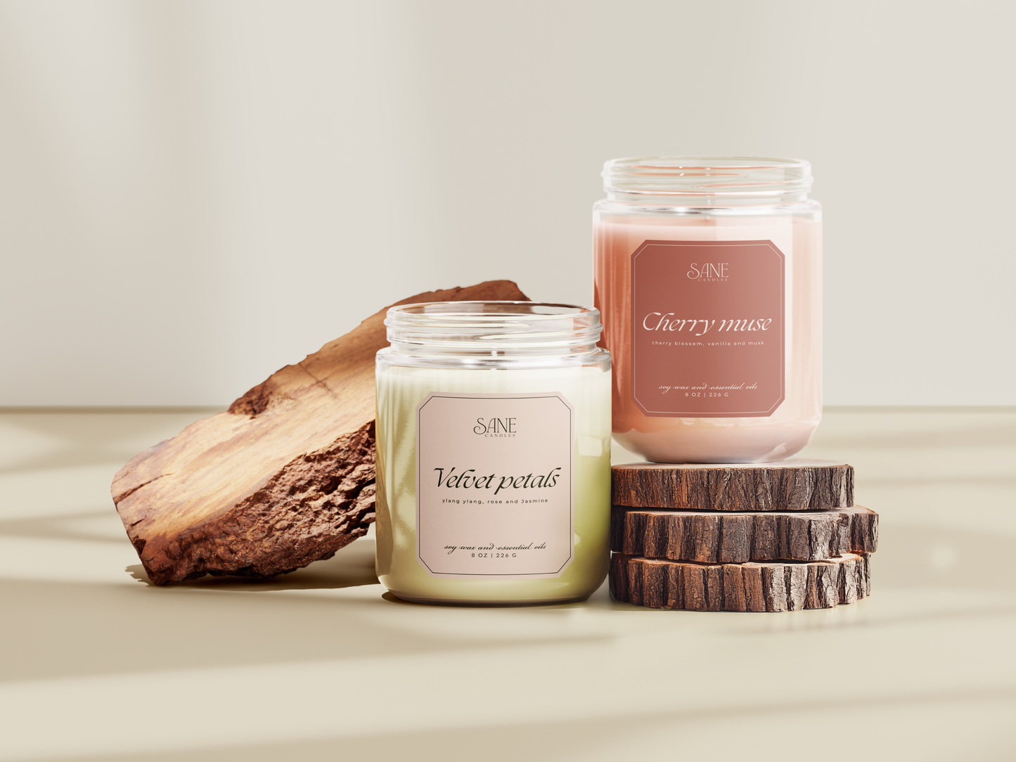 Velvet Petals Candle - Single Wick