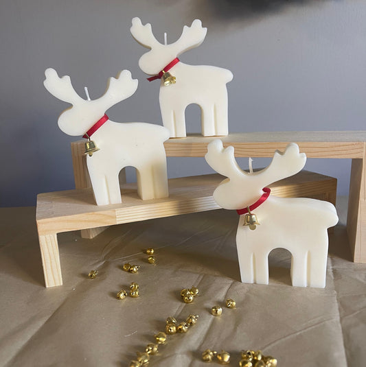 Reindeer Candle