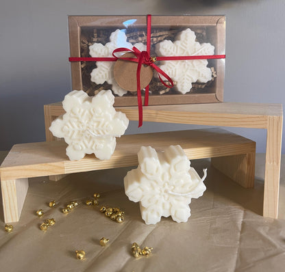 Snowflake Candle