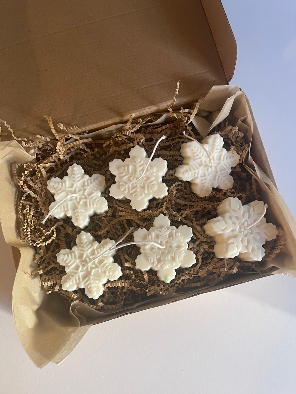 Snowflake Candle