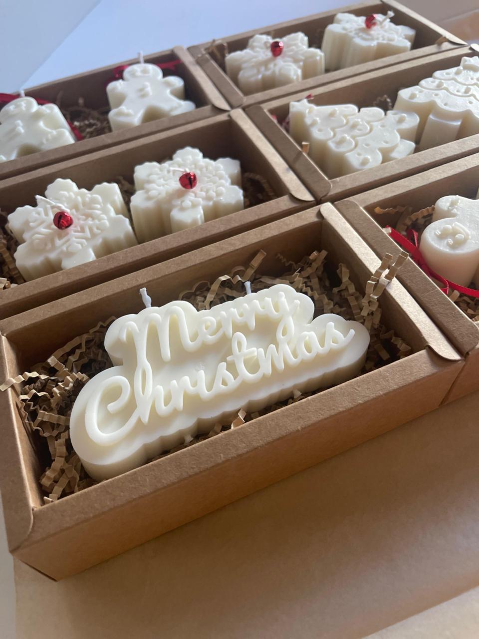 Merry Christmas Candle