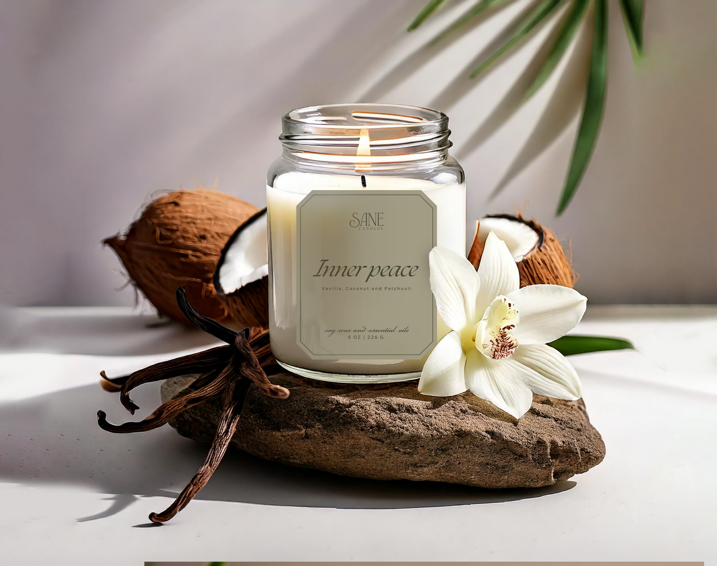 Inner Peace Candle - Single Wick