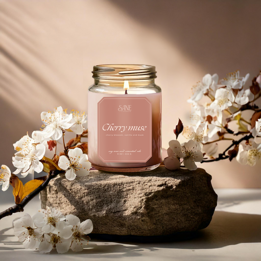 Cherry Muse Candle - Single Wick